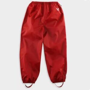 Kids Blue Waterproof rain Pants 7-8